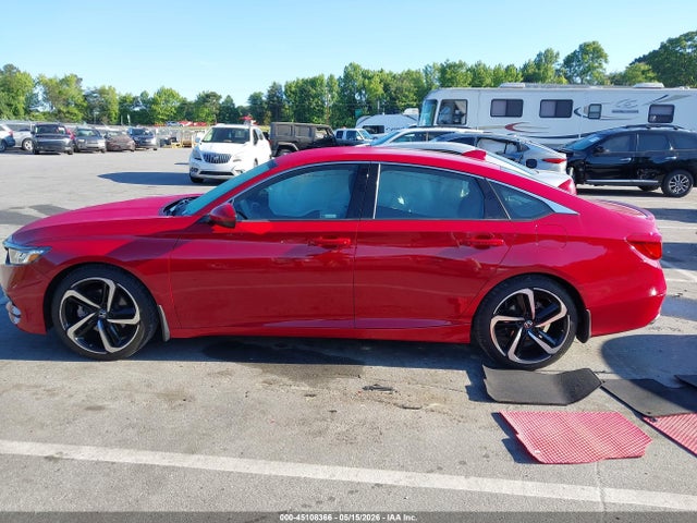 2018 Honda Accord Sport მანქანა იყიდება აუქციონზე, vin: 1HGCV1F38JA159772, აუქციონის ნომერი: 45108366