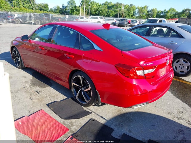 2018 Honda Accord Sport მანქანა იყიდება აუქციონზე, vin: 1HGCV1F38JA159772, აუქციონის ნომერი: 45108366