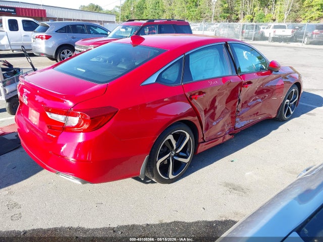 2018 Honda Accord Sport მანქანა იყიდება აუქციონზე, vin: 1HGCV1F38JA159772, აუქციონის ნომერი: 45108366