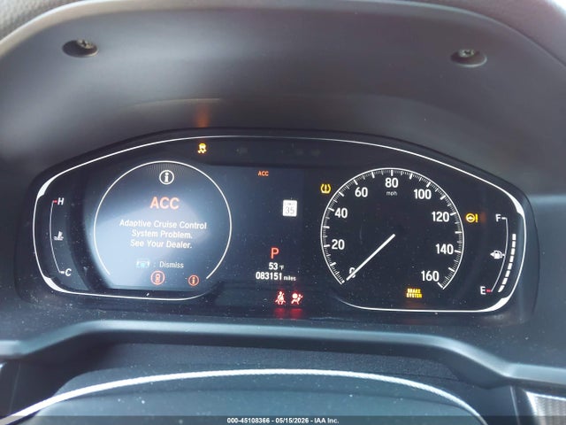 2018 Honda Accord Sport მანქანა იყიდება აუქციონზე, vin: 1HGCV1F38JA159772, აუქციონის ნომერი: 45108366