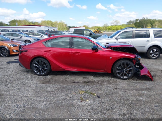 45108400 :رقم المزاد ، JTHGZ1E26S5042696 vin ، 2025 Lexus Is 350 F Sport مزاد بيع