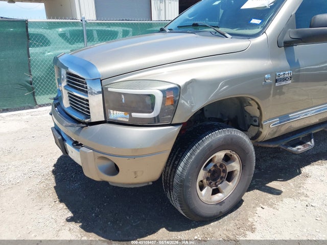 45108407 :رقم المزاد ، 3D7KS29A78G118991 vin ، 2008 Dodge Ram 2500 Laramie مزاد بيع