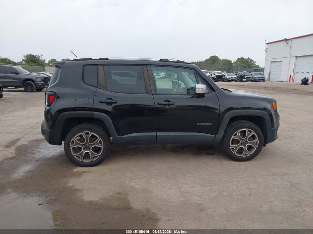 Aukcja sprzedaży 2016 Jeep Renegade Limited, vin: ZACCJBDT4GPD20453, numer aukcji: 45108419