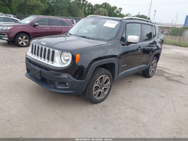 Aukcja sprzedaży 2016 Jeep Renegade Limited, vin: ZACCJBDT4GPD20453, numer aukcji: 45108419