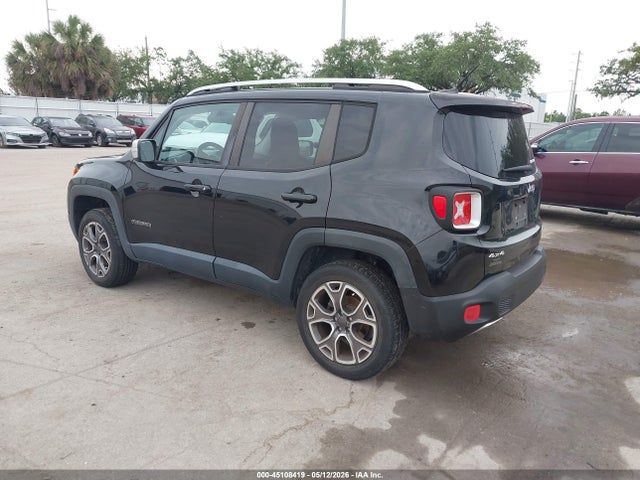 Aukcja sprzedaży 2016 Jeep Renegade Limited, vin: ZACCJBDT4GPD20453, numer aukcji: 45108419