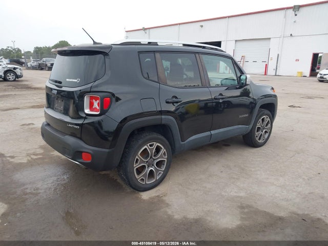Aukcja sprzedaży 2016 Jeep Renegade Limited, vin: ZACCJBDT4GPD20453, numer aukcji: 45108419