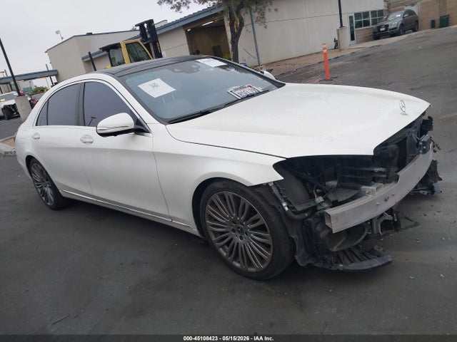 2020 Mercedes-benz S 560 მანქანა იყიდება აუქციონზე, vin: WDDUG8DB0LA527175, აუქციონის ნომერი: 45108423