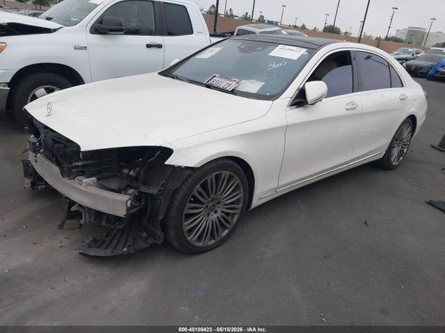 2020 Mercedes-benz S 560 მანქანა იყიდება აუქციონზე, vin: WDDUG8DB0LA527175, აუქციონის ნომერი: 45108423