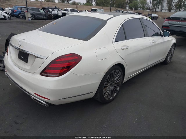 2020 Mercedes-benz S 560 მანქანა იყიდება აუქციონზე, vin: WDDUG8DB0LA527175, აუქციონის ნომერი: 45108423