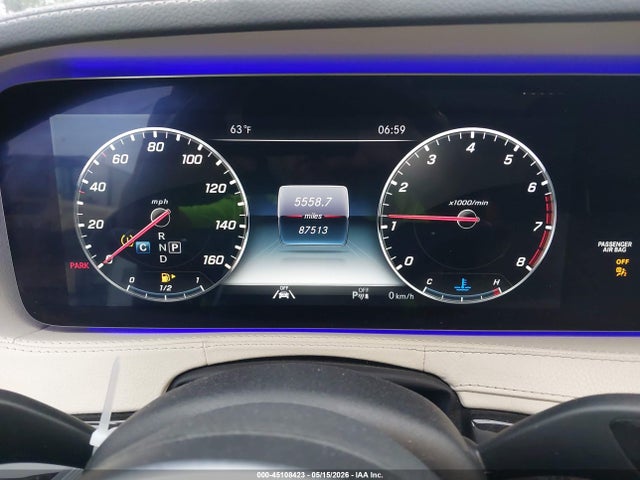2020 Mercedes-benz S 560 მანქანა იყიდება აუქციონზე, vin: WDDUG8DB0LA527175, აუქციონის ნომერი: 45108423