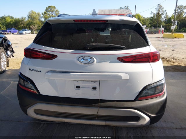 Aukcja sprzedaży 2022 Hyundai Kona Sel, vin: KM8K62AB8NU905570, numer aukcji: 45108445