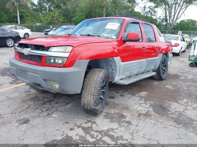 Продажа на аукционе авто 2002 Chevrolet Avalanche 1500, vin: 3GNEK13T22G224842, номер лота: 45108474