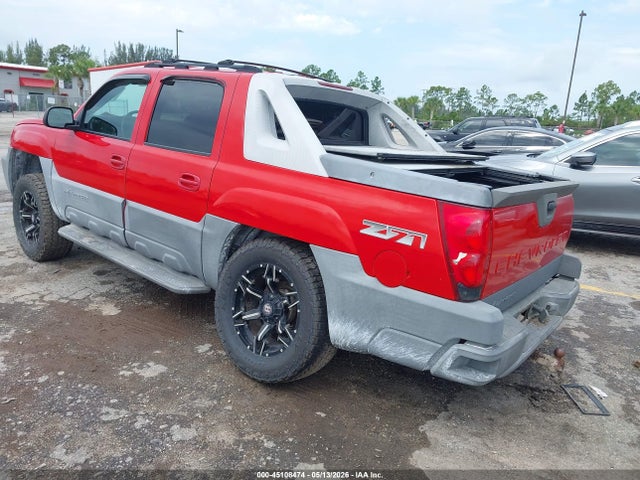 Продажа на аукционе авто 2002 Chevrolet Avalanche 1500, vin: 3GNEK13T22G224842, номер лота: 45108474