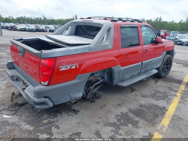 Продажа на аукционе авто 2002 Chevrolet Avalanche 1500, vin: 3GNEK13T22G224842, номер лота: 45108474