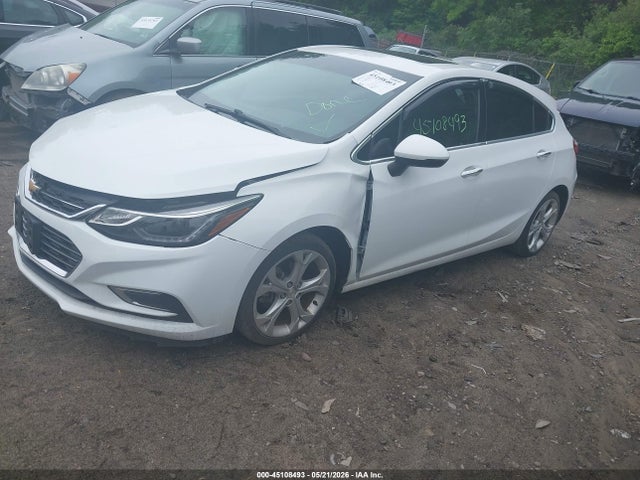 Продажа на аукционе авто 2017 Chevrolet Cruze Premier Auto, vin: 3G1BF6SM7HS566034, номер лота: 45108493
