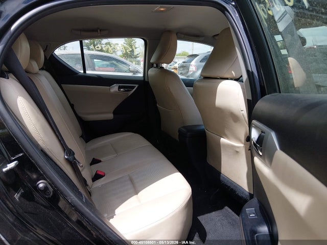 45108501 :رقم المزاد ، JTHKD5BH0C2107571 vin ، 2012 Lexus Ct 200 مزاد بيع