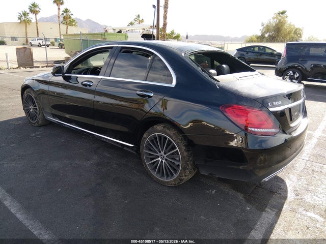 2021 Mercedes-benz C 300 Sedan მანქანა იყიდება აუქციონზე, vin: W1KWF8DB2MR615143, აუქციონის ნომერი: 45108517