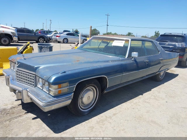 1974 Cadillac Deville მანქანა იყიდება აუქციონზე, vin: 6D49R4Q148387, აუქციონის ნომერი: 45108586