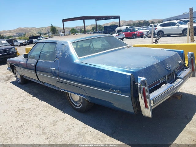 1974 Cadillac Deville მანქანა იყიდება აუქციონზე, vin: 6D49R4Q148387, აუქციონის ნომერი: 45108586