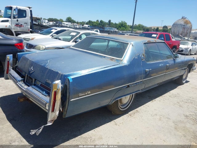 1974 Cadillac Deville მანქანა იყიდება აუქციონზე, vin: 6D49R4Q148387, აუქციონის ნომერი: 45108586