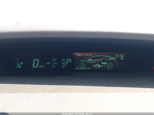 45108615 :رقم المزاد ، JTDKN3DU7B5305817 vin ، 2011 Toyota Prius Three مزاد بيع