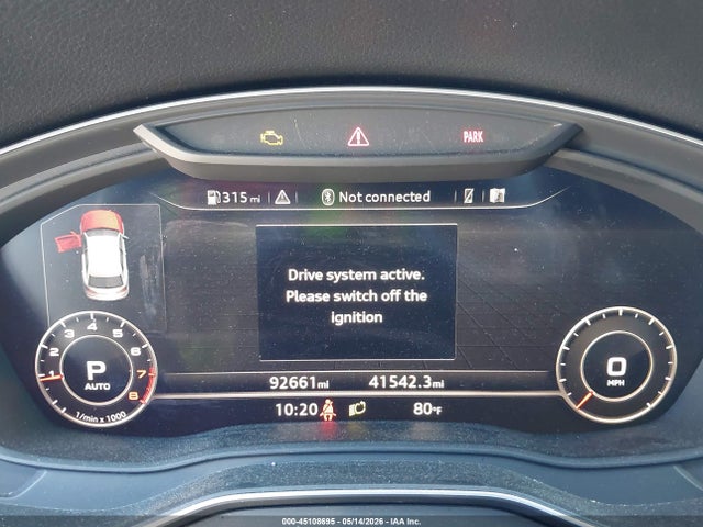 Продажа на аукционе авто 2020 Audi Q5 Premium Plus 45 Tfsi Quattro S Tronic, vin: WA1BNAFY6L2013190, номер лота: 45108695
