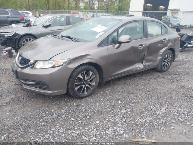 45108704 :رقم المزاد ، 2HGFB2F87DH530191 vin ، 2013 Honda Civic Ex مزاد بيع