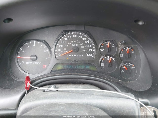 45108716 :رقم المزاد ، 1GNET16S866118225 vin ، 2006 Chevrolet Trailblazer Lt مزاد بيع