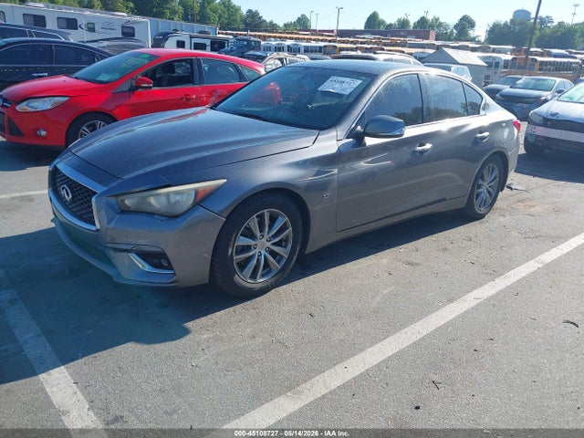 45108727 :رقم المزاد ، JN1BV7AP1EM678709 vin ، 2014 Infiniti Q50 Premium مزاد بيع