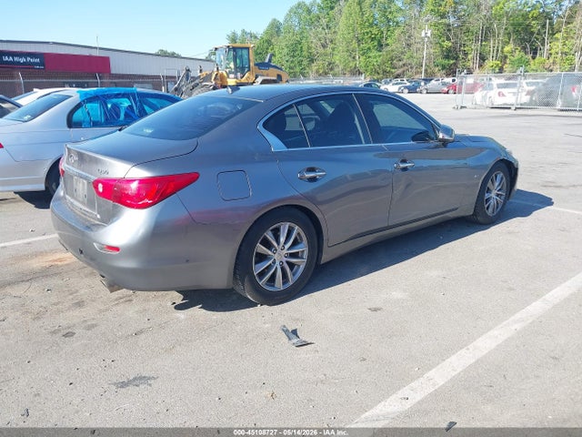 45108727 :رقم المزاد ، JN1BV7AP1EM678709 vin ، 2014 Infiniti Q50 Premium مزاد بيع