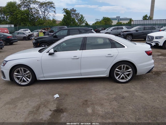 Продаж на аукціоні авто 2021 Audi A4 Premium 45 Tfsi S Line Quattro S Tronic, vin: WAUDAAF42MN004801, номер лоту: 45108772