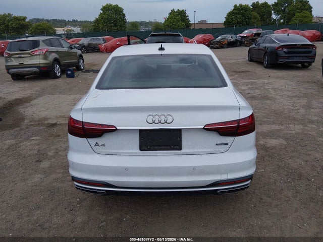 Продаж на аукціоні авто 2021 Audi A4 Premium 45 Tfsi S Line Quattro S Tronic, vin: WAUDAAF42MN004801, номер лоту: 45108772