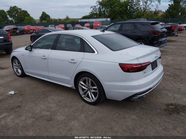 Продаж на аукціоні авто 2021 Audi A4 Premium 45 Tfsi S Line Quattro S Tronic, vin: WAUDAAF42MN004801, номер лоту: 45108772