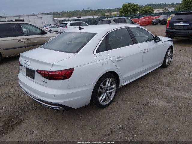 Продаж на аукціоні авто 2021 Audi A4 Premium 45 Tfsi S Line Quattro S Tronic, vin: WAUDAAF42MN004801, номер лоту: 45108772