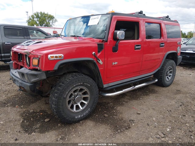 45108781 :رقم المزاد ، 5GRGN23U04H114614 vin ، 2004 Hummer H2 مزاد بيع