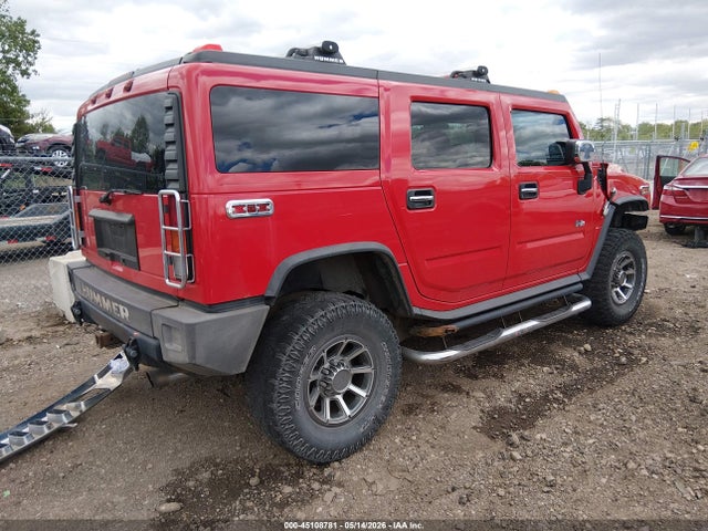 45108781 :رقم المزاد ، 5GRGN23U04H114614 vin ، 2004 Hummer H2 مزاد بيع