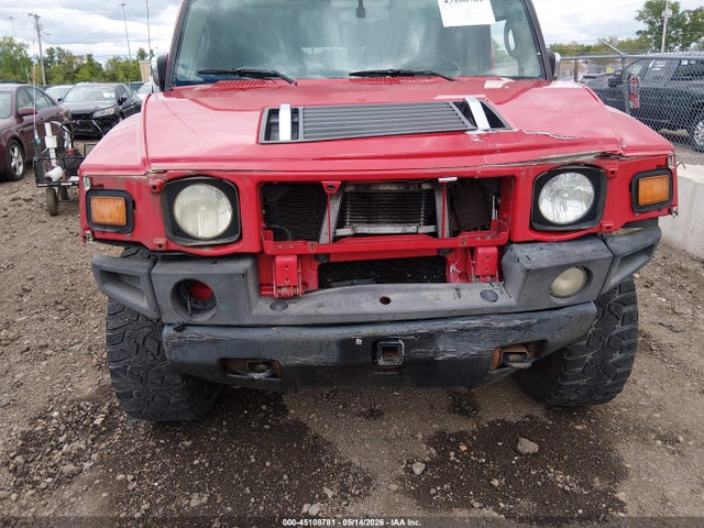 45108781 :رقم المزاد ، 5GRGN23U04H114614 vin ، 2004 Hummer H2 مزاد بيع