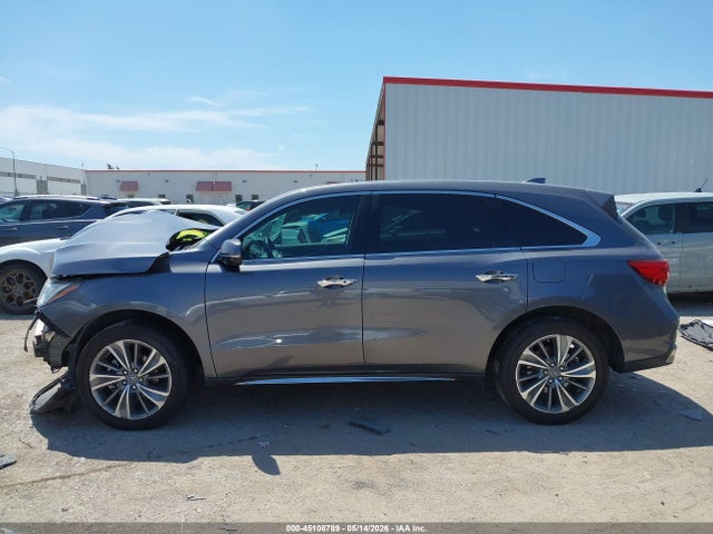 2017 Acura Mdx Technology Package მანქანა იყიდება აუქციონზე, vin: 5FRYD3H53HB005200, აუქციონის ნომერი: 45108789