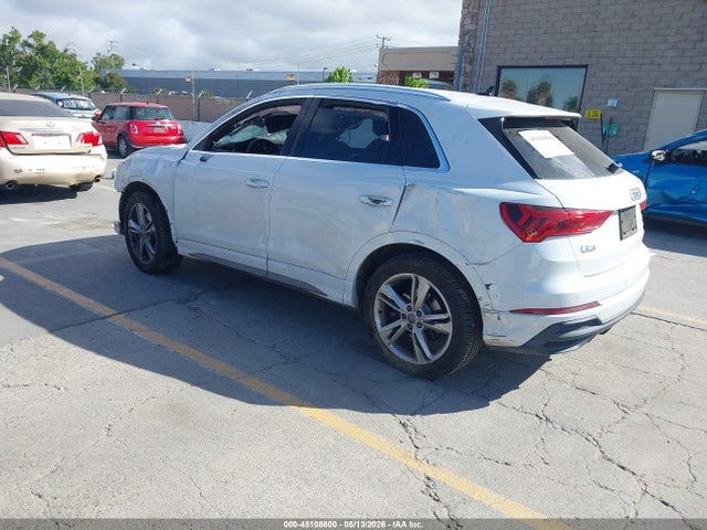 2020 Audi Q3 Prestige 45 Tfsi S Line Quattro Tiptronic მანქანა იყიდება აუქციონზე, vin: WA1FECF32L1011055, აუქციონის ნომერი: 45108800