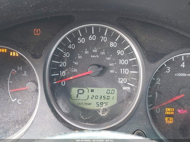 2008 Subaru Forester 2.5x მანქანა იყიდება აუქციონზე, vin: JF1SG63698H712825, აუქციონის ნომერი: 45108882