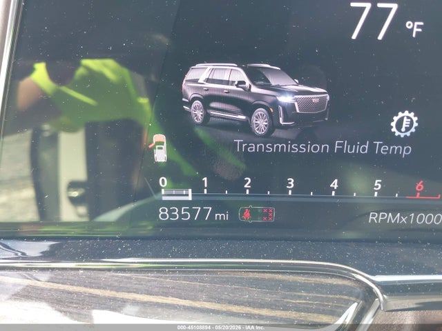 45108894 :رقم المزاد ، 1GYS4PKL9MR274936 vin ، 2021 Cadillac Escalade Esv 4wd Sport مزاد بيع
