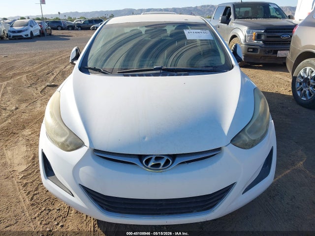Продажа на аукционе авто 2016 Hyundai Elantra Se, vin: 5NPDH4AE8GH721241, номер лота: 45108946