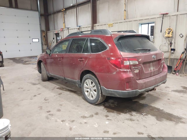 Aukcja sprzedaży 2015 Subaru Outback 2.5i Premium, vin: 4S4BSBCC0F3320880, numer aukcji: 45108986