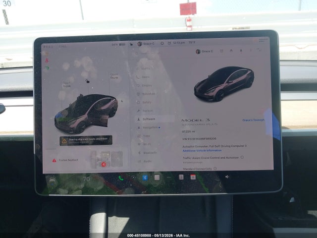 Продажа на аукционе авто 2021 Tesla Model 3 Standard Range Plus Rear-wheel Drive, vin: 5YJ3E1EA0MF868206, номер лота: 45108988
