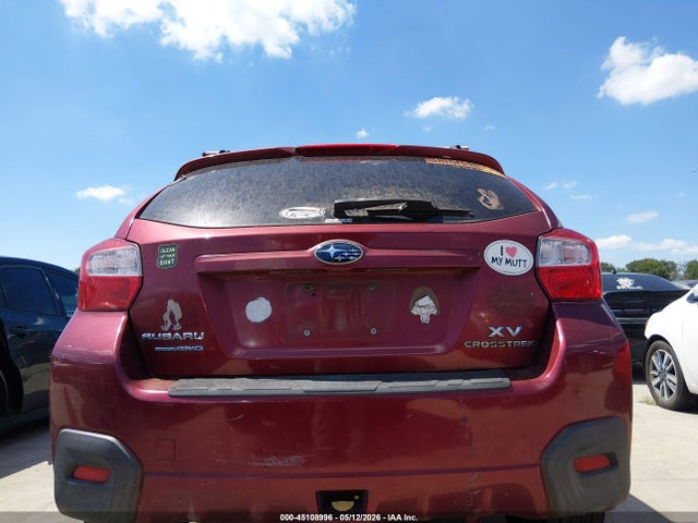 2013 Subaru Xv Crosstrek 2.0i Premium მანქანა იყიდება აუქციონზე, vin: JF2GPAVCXD2895009, აუქციონის ნომერი: 45108996