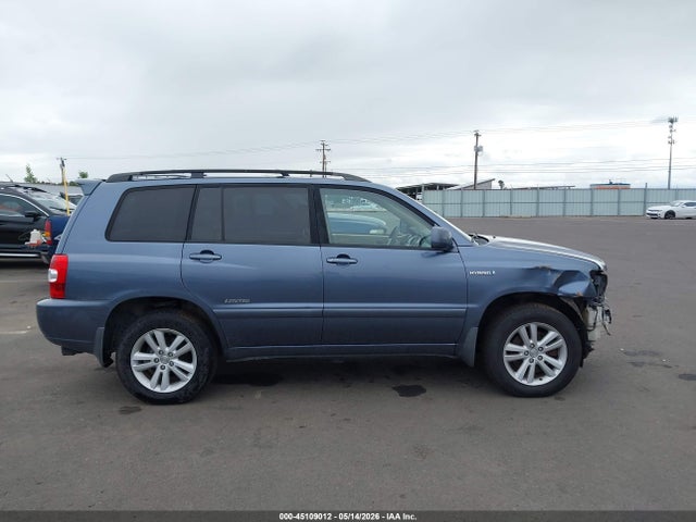 Aukcja sprzedaży 2007 Toyota Highlander Hybrid Limited V6, vin: JTEEW21A670049376, numer aukcji: 45109012