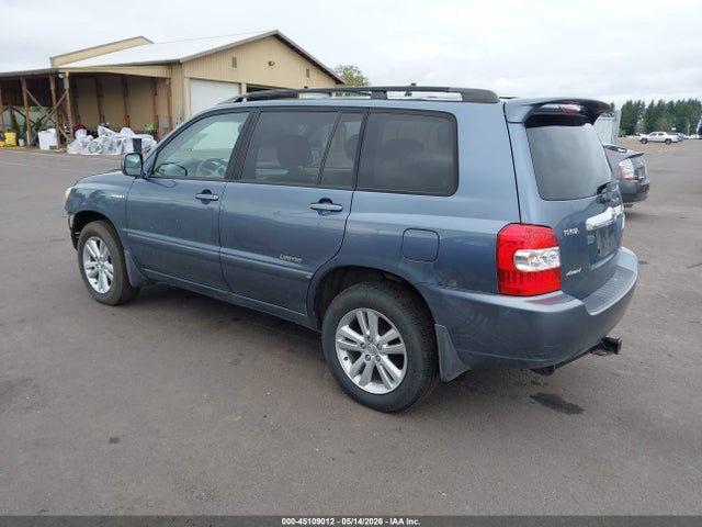 Aukcja sprzedaży 2007 Toyota Highlander Hybrid Limited V6, vin: JTEEW21A670049376, numer aukcji: 45109012