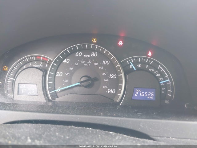 Auction sale of the 2012 Toyota Camry Le, vin: 4T4BF1FK7CR172661, lot number: 45109026