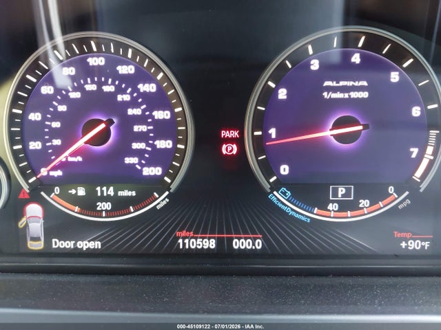 45109122 :رقم المزاد ، WBAYE8C58DDS15910 vin ، 2013 Bmw 750li مزاد بيع