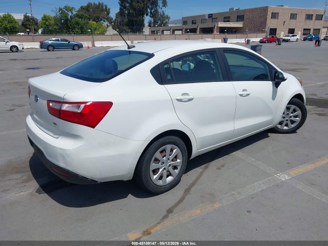 45109147 :رقم المزاد ، KNADM4A3XD6254112 vin ، 2013 Kia Rio Lx مزاد بيع